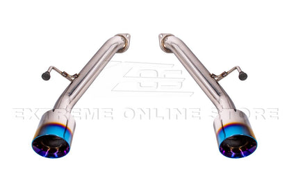 2023-Present Nissan 400Z RZ34 Stainless Steel Muffler Delete Axle Back Dual Tips Exhaust image 14