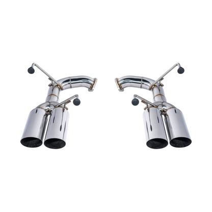 2015-21 Subaru WRX | Boso Style Muffler Delete Quad Tips Axle Back Exhaust image 22