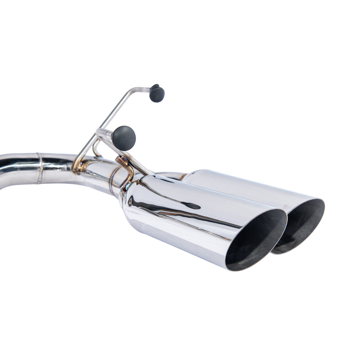 2015-21 Subaru WRX | Boso Style Muffler Delete Quad Tips Axle Back Exhaust image 17