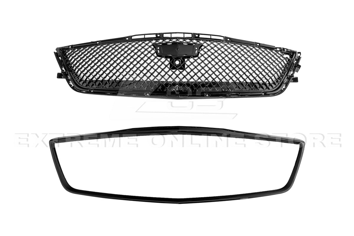 2013-20 Cadillac CT6 Blackwing Package Front Bumper Grille Cover image 4