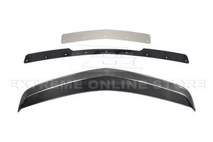 2016-19 Cadillac CTS-V Carbon Fiber Rear Trunk Wing Wickerbill Spoiler image 10