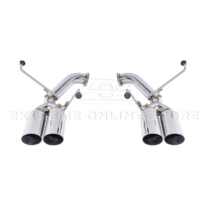 2022-Up Subaru WRX | Boso Muffler Delete Quad Burnt Tips Axle Back Exhaust image 17