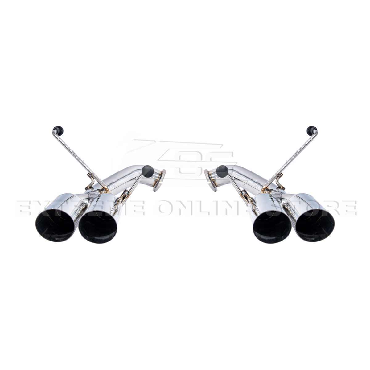 2022-Up Subaru WRX | Boso Muffler Delete Quad Burnt Tips Axle Back Exhaust image 15