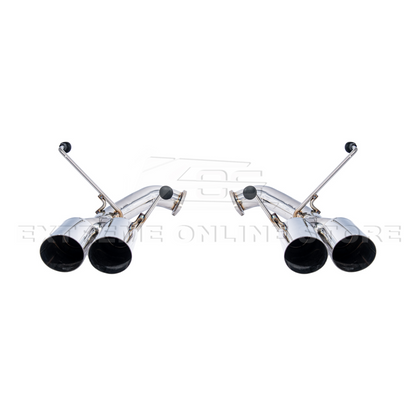 2022-Up Subaru WRX | Boso Muffler Delete Quad Burnt Tips Axle Back Exhaust image 15