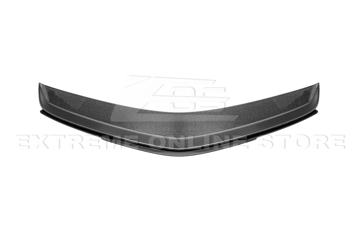 2016-19 Cadillac CTS-V Carbon Fiber Rear Trunk Wing Wickerbill Spoiler image 9