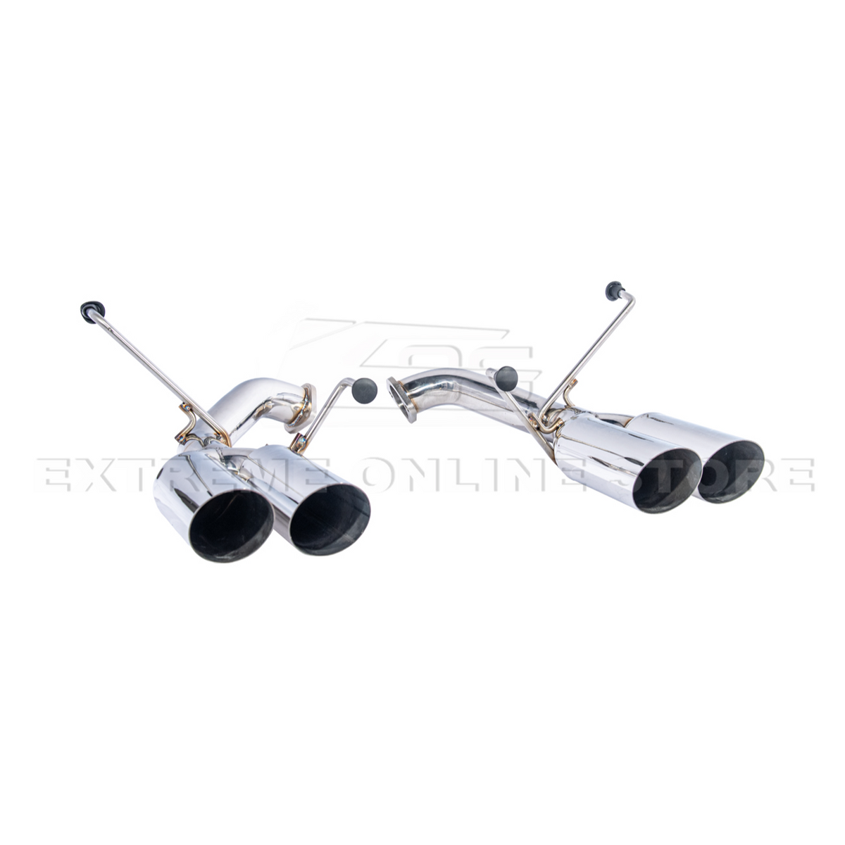 2022-Up Subaru WRX | Boso Muffler Delete Quad Burnt Tips Axle Back Exhaust image 18