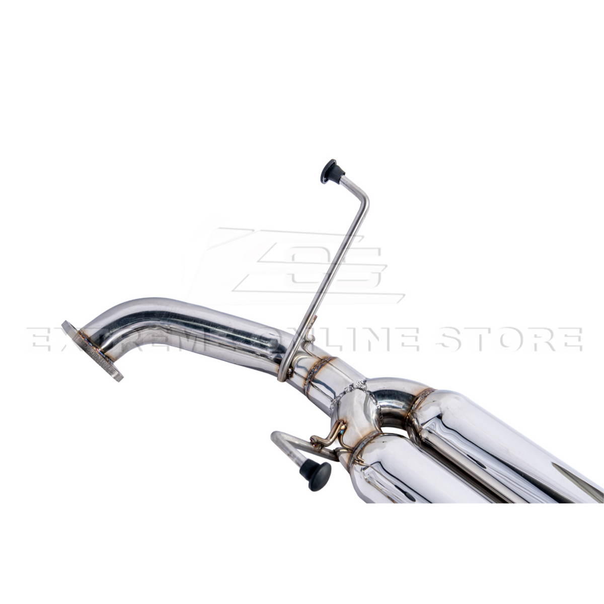 2022-Up Subaru WRX | Boso Muffler Delete Quad Burnt Tips Axle Back Exhaust image 22