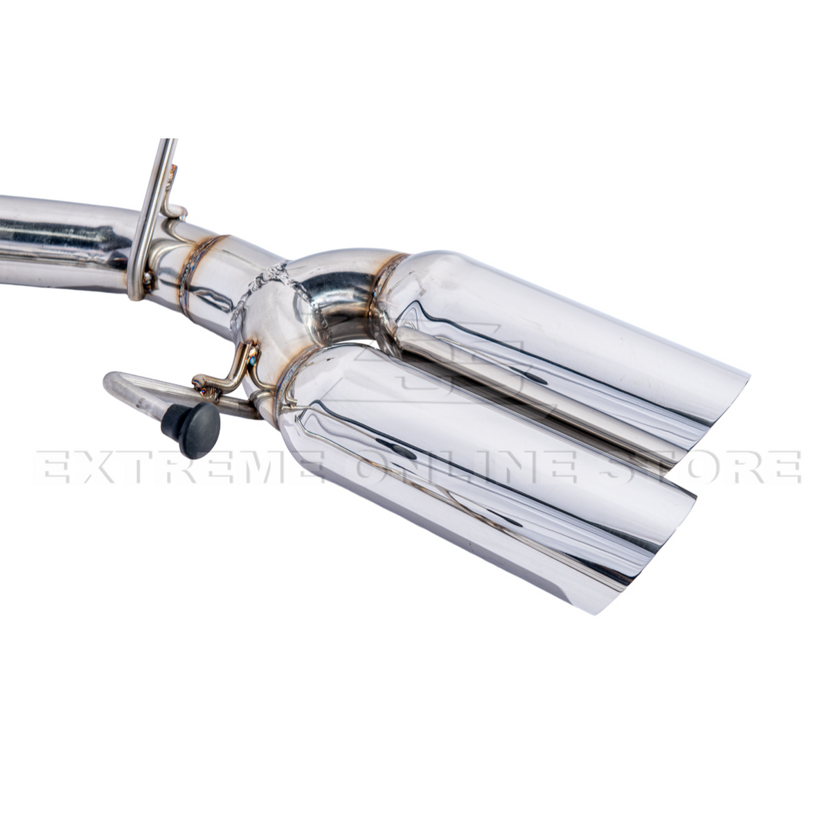 2022-Up Subaru WRX | Boso Muffler Delete Quad Burnt Tips Axle Back Exhaust image 23