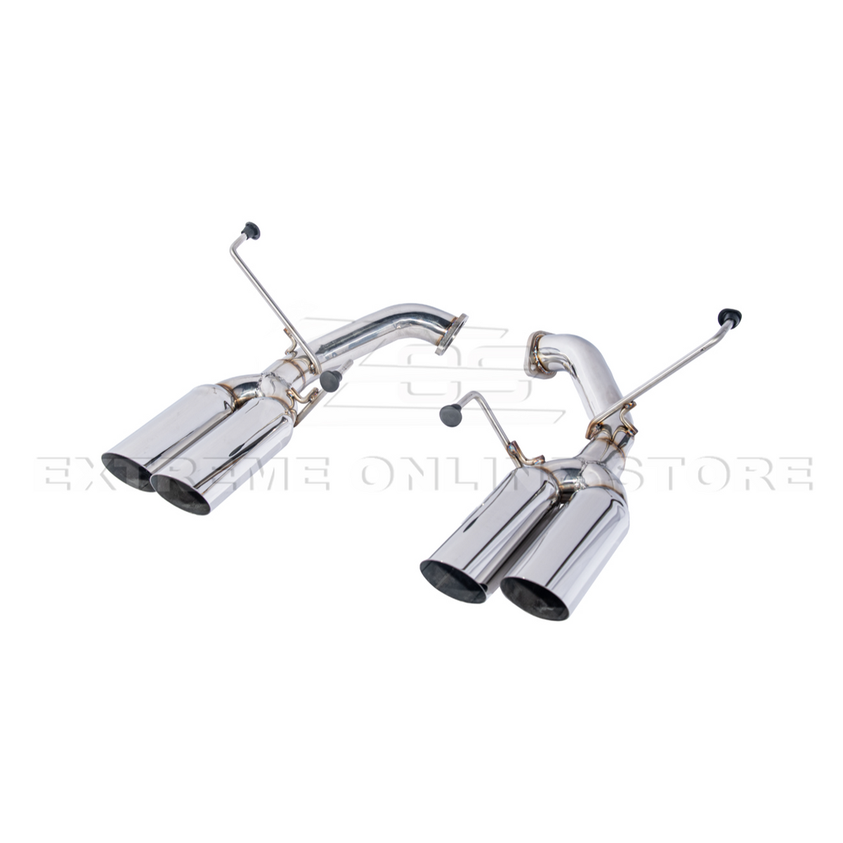 2022-Up Subaru WRX | Boso Muffler Delete Quad Burnt Tips Axle Back Exhaust image 19