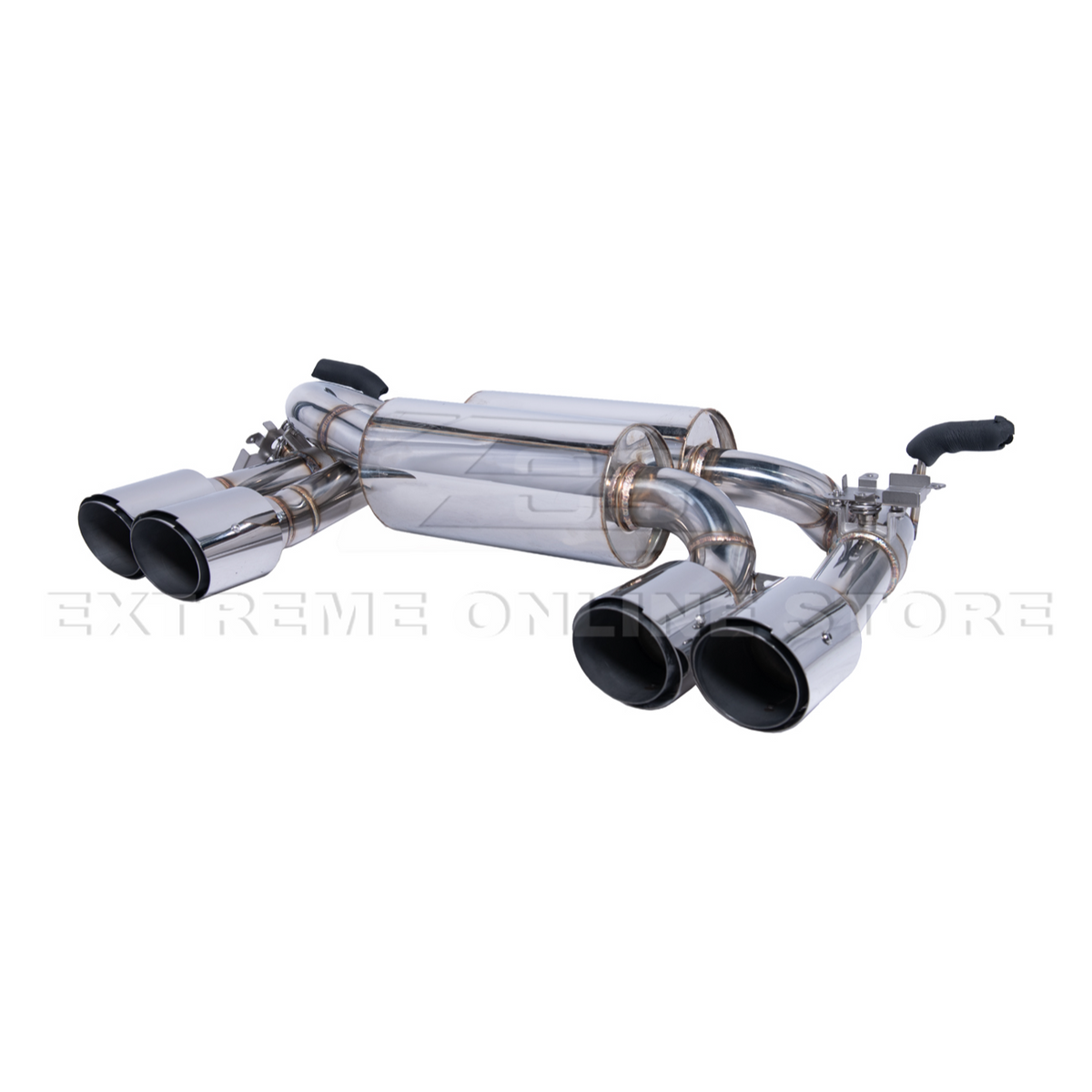 2015-20 BMW F80 M3 F82 M4 | 2.5 Piping w/ 3.5 Quad Tips Axle Back Exhaust image 12