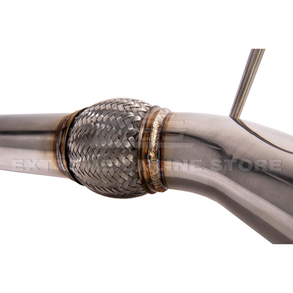 2022-Up Honda Civic 1.5T Catted Downpipe Front Pipe image 9