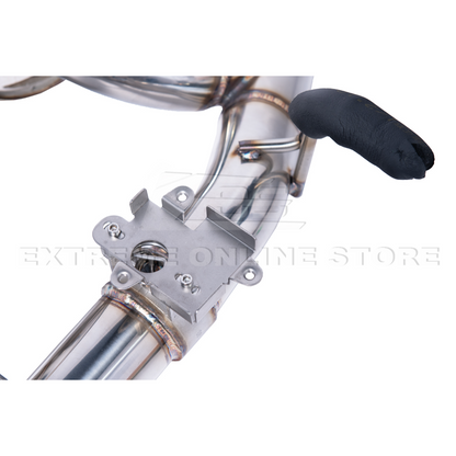 2015-20 BMW F80 M3 F82 M4 | 2.5 Piping w/ 3.5 Quad Tips Axle Back Exhaust image 16