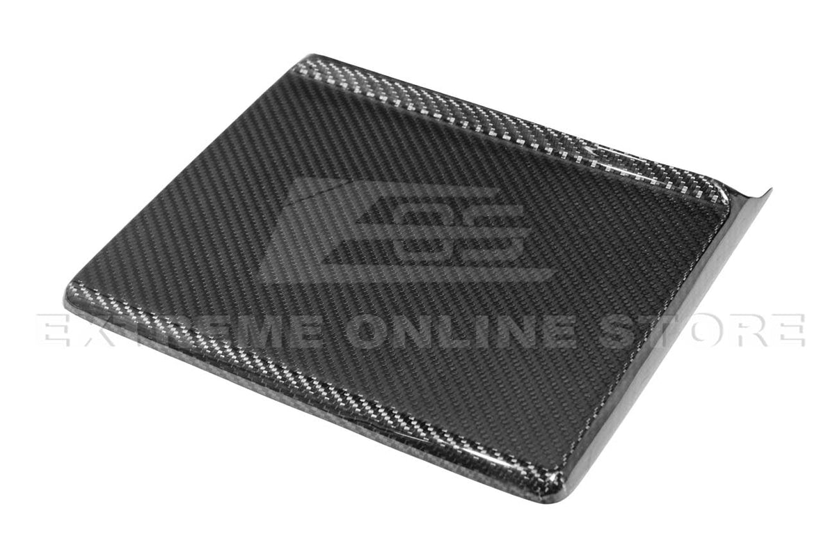 2021+ Ford Mustang Mach-E DRY CARBON FIBER Navigation Monitor Cover image 12