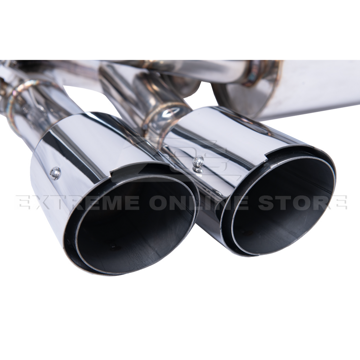 2015-20 BMW F80 M3 F82 M4 | 2.5 Piping w/ 3.5 Quad Tips Axle Back Exhaust image 14