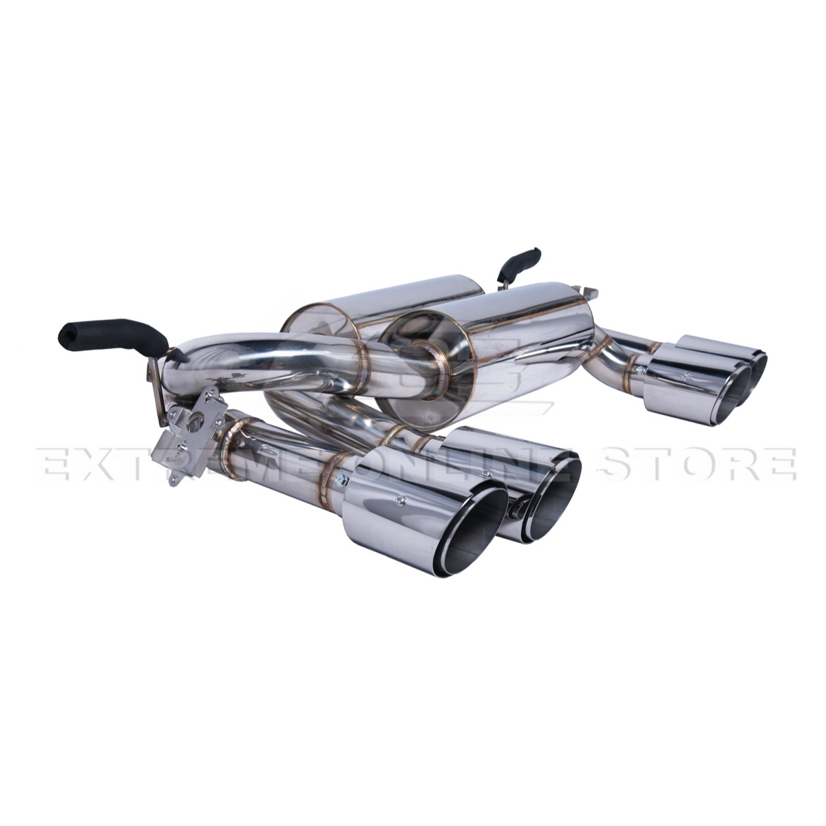 2015-20 BMW F80 M3 F82 M4 | 2.5 Piping w/ 3.5 Quad Tips Axle Back Exhaust image 11