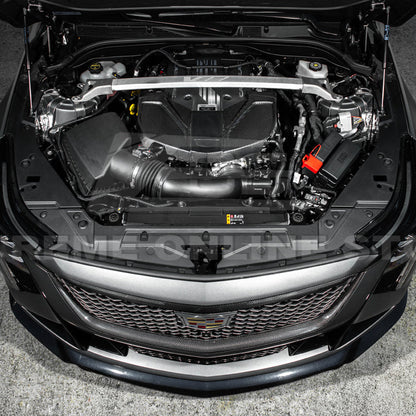 2022-Up Cadillac CT5-V Blackwing DRY Carbon Fiber Replacement Front Engine Cover image 4