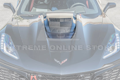 Chevrolet Corvette C7 ZR1 DRY Carbon FIBER Hood Cowl Louver Cover image 10