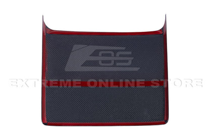 2021+ Ford Mustang Mach-E DRY CARBON FIBER Navigation Monitor Cover image 14
