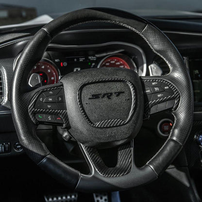 2015-23 Charger Challenger Durango Steering Wheel Cover image 2