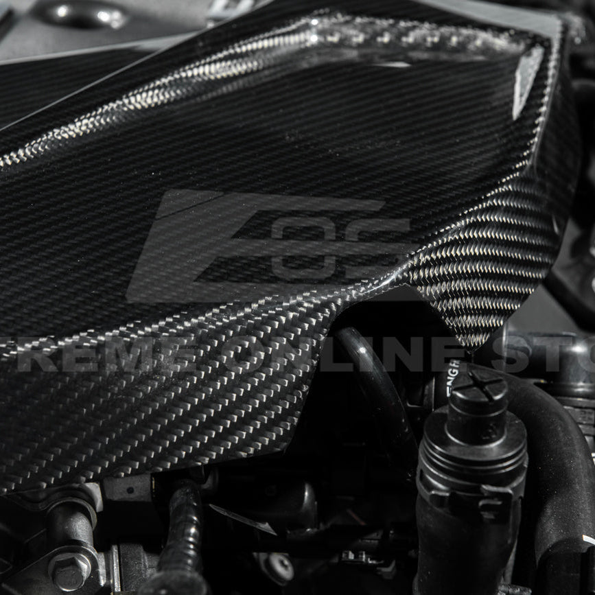 2022-Up Cadillac CT5-V Blackwing DRY Carbon Fiber Replacement Front Engine Cover image 10