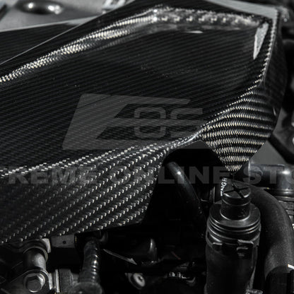 2022-Up Cadillac CT5-V Blackwing DRY Carbon Fiber Replacement Front Engine Cover image 10