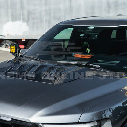 2021-Up F-150 Raptor Carbon Fiber Hood Cover image 26
