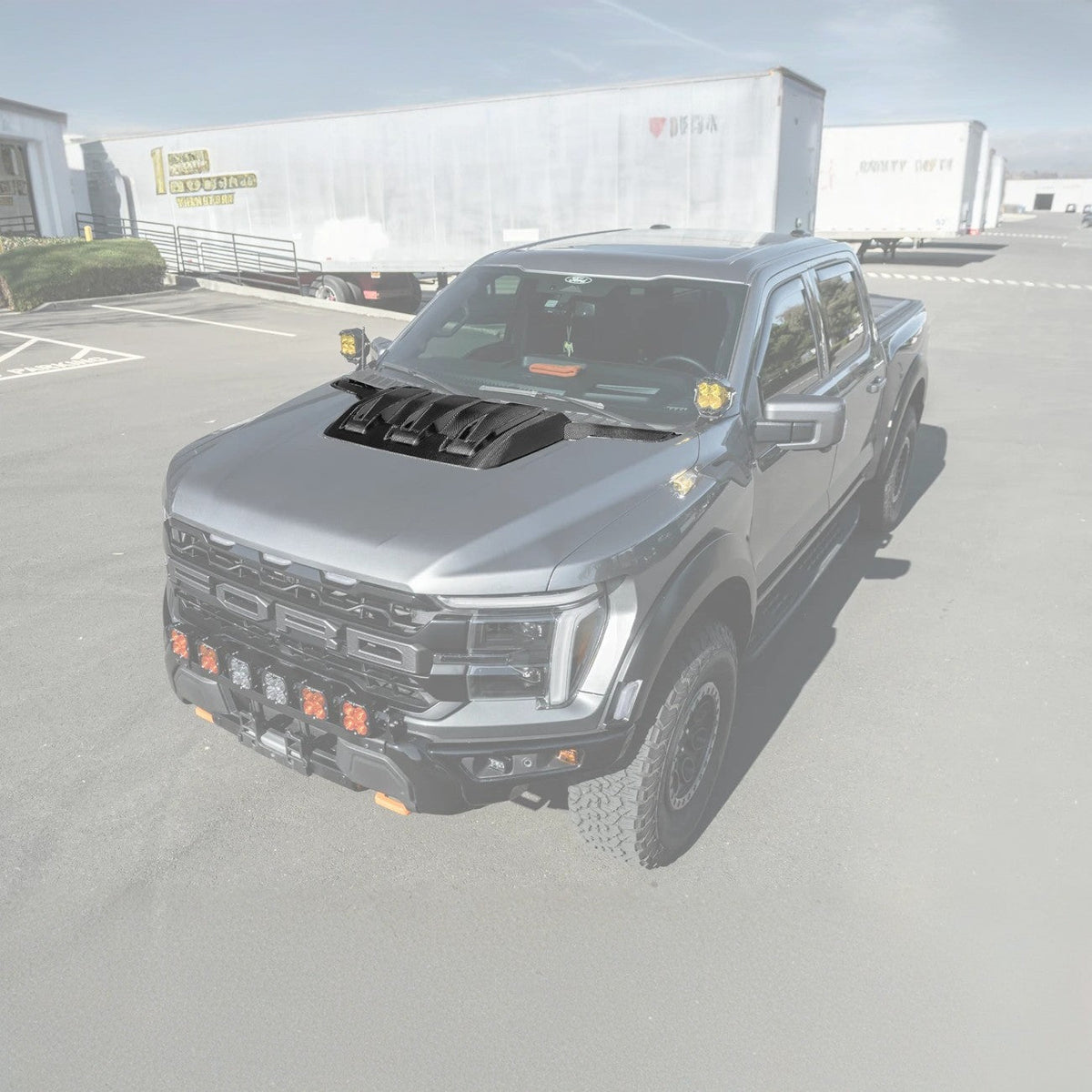 2021-Up F-150 Raptor Carbon Fiber Hood Cover image 21