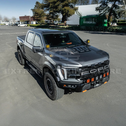 2021-Up F-150 Raptor Carbon Fiber Hood Cover image 24