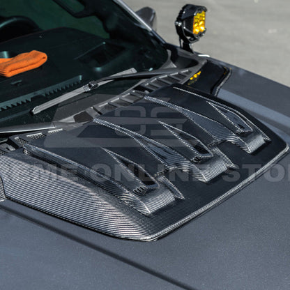 2021-Up F-150 Raptor Carbon Fiber Hood Cover image 29