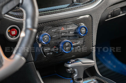 2015-23 Dodge Charger Center Console Audio Panel Cover image 4