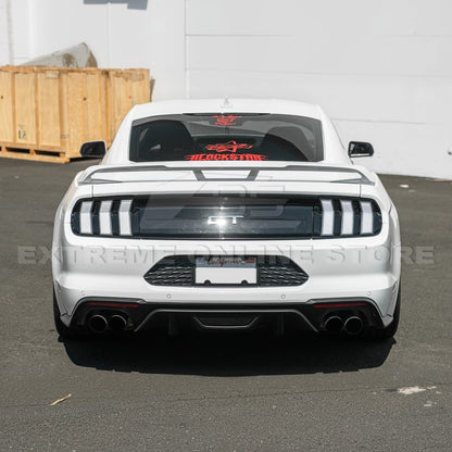 2015-23 Ford Mustang Rear License Plate Frame Trim Cover image 7