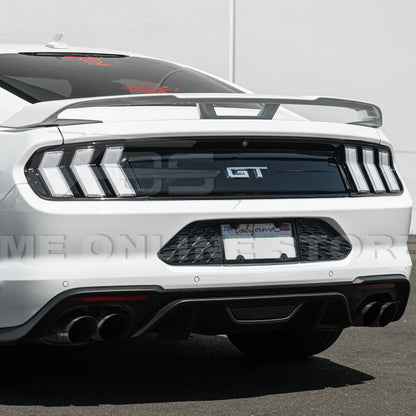2015-23 Ford Mustang Rear License Plate Frame Trim Cover image 5