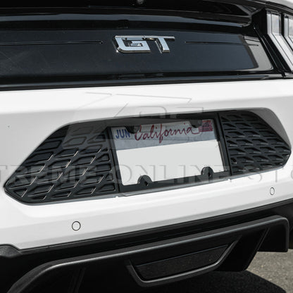 2015-23 Ford Mustang Rear License Plate Frame Trim Cover image 10