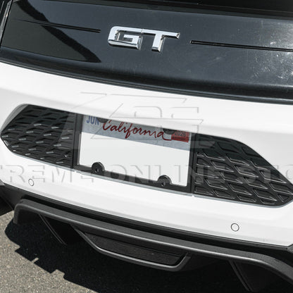 2015-23 Ford Mustang Rear License Plate Frame Trim Cover image 11
