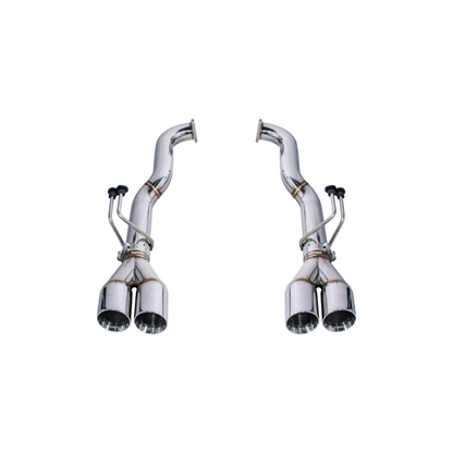 2008-2009 Pontiac G8 T-304 Muffler Delete Quad Tips Axle Back Exhaust image 2