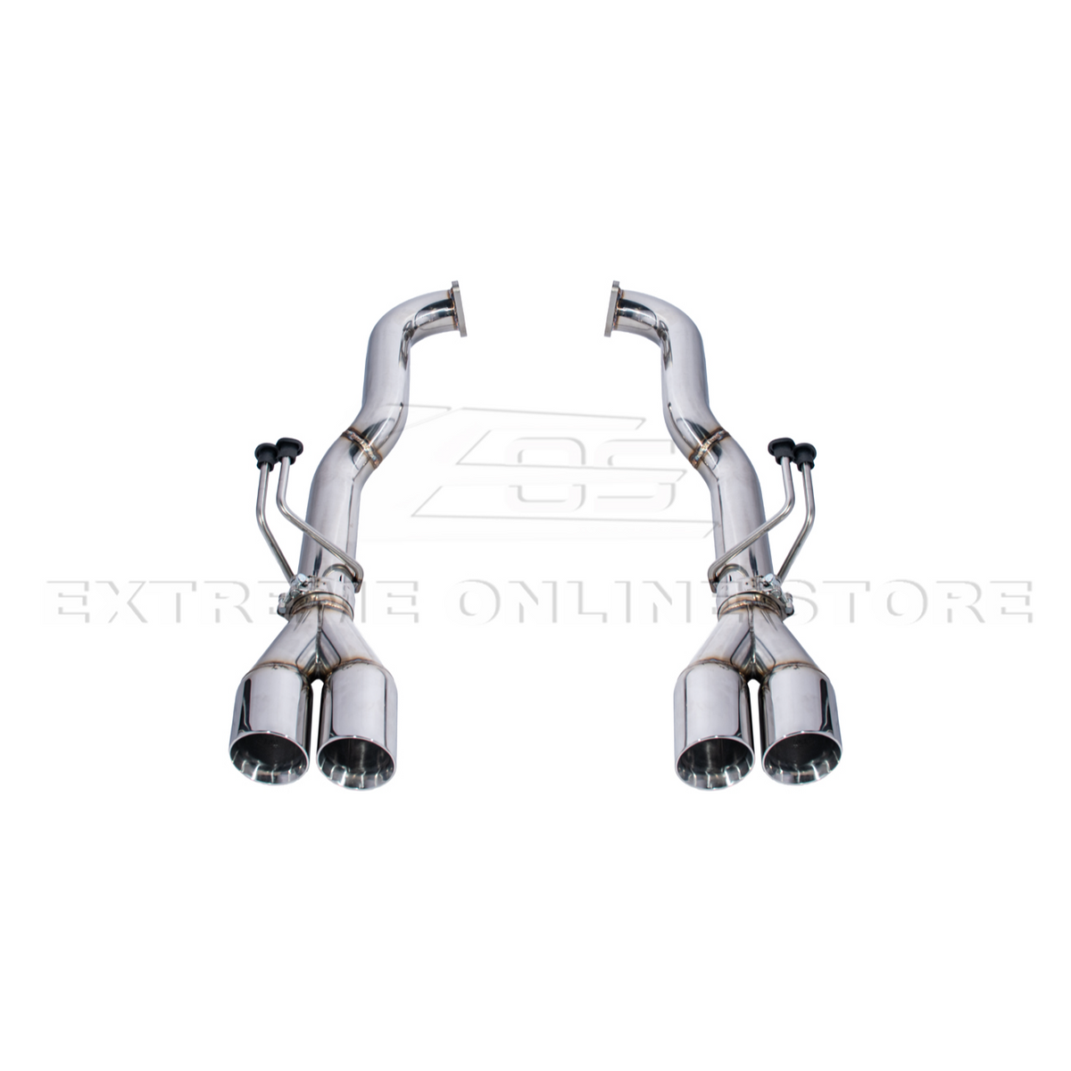 2008-2009 Pontiac G8 T-304 Muffler Delete Quad Tips Axle Back Exhaust image 14