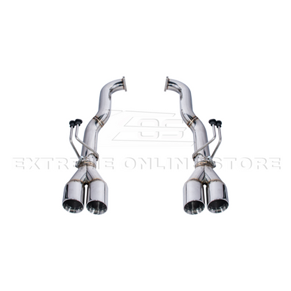2008-2009 Pontiac G8 T-304 Muffler Delete Quad Tips Axle Back Exhaust image 14