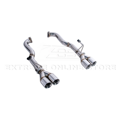 2008-2009 Pontiac G8 T-304 Muffler Delete Quad Tips Axle Back Exhaust image 16