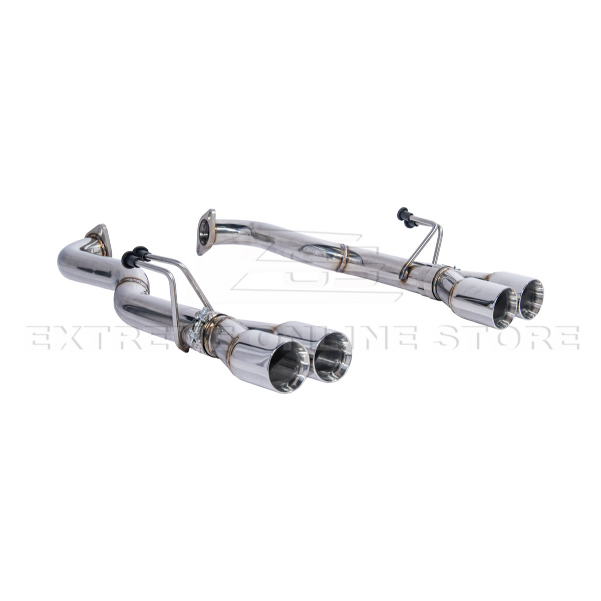 2008-2009 Pontiac G8 T-304 Muffler Delete Quad Tips Axle Back Exhaust image 17