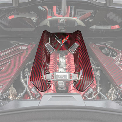 Chevrolet Corvette C8 Z06 DRY CARBON FIBER Engine Cover image 1
