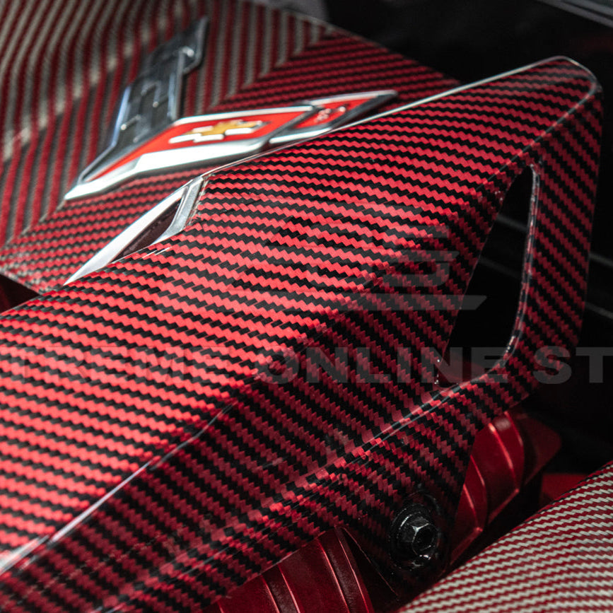 Chevrolet Corvette C8 Z06 DRY CARBON FIBER Engine Cover image 33