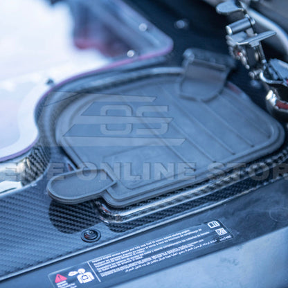 Corvette C8 HTC DRY Carbon Fiber Engine Bay Panel Cover image 26