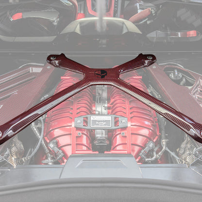 Chevrolet Corvette C8 DRY CARBON FIBER X-Brace image 52