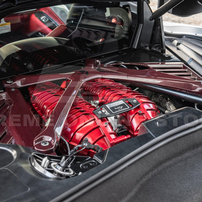 Chevrolet Corvette C8 DRY CARBON FIBER X-Brace image 54