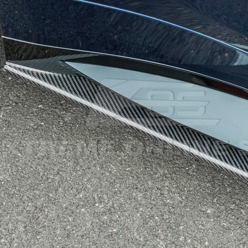 2021-Up BMW G82 G83 M4 VRS Carbon Fiber Front Splitter Lip Side Skirts image 16