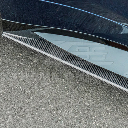 2021-Up BMW G82 G83 M4 VRS Carbon Fiber Front Splitter Lip Side Skirts image 16