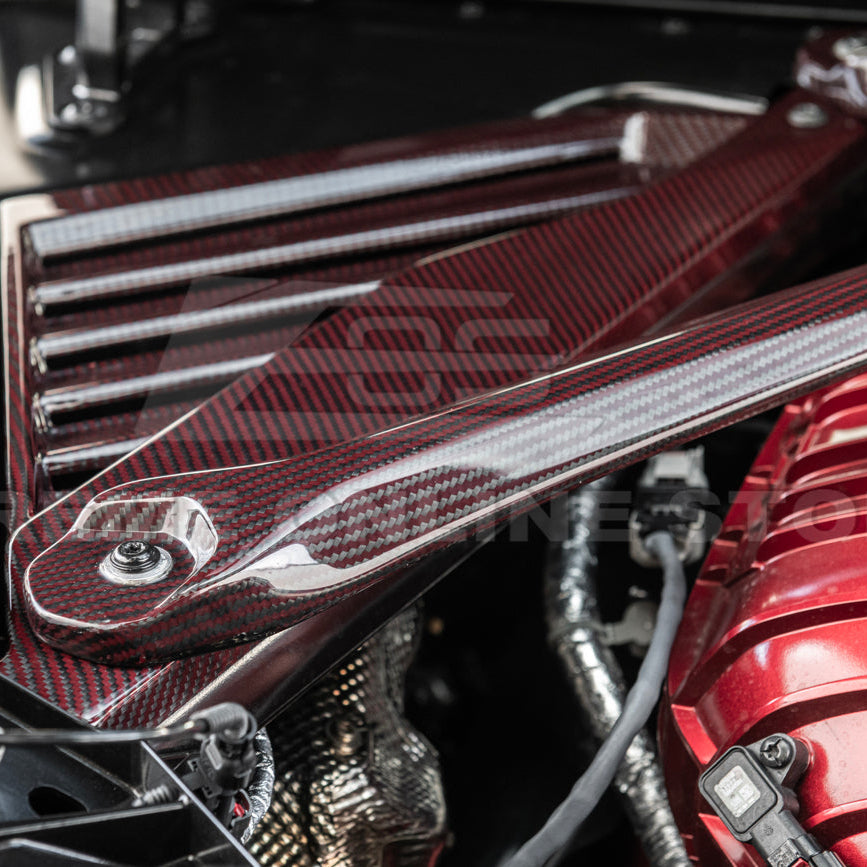Chevrolet Corvette C8 DRY CARBON FIBER X-Brace image 56