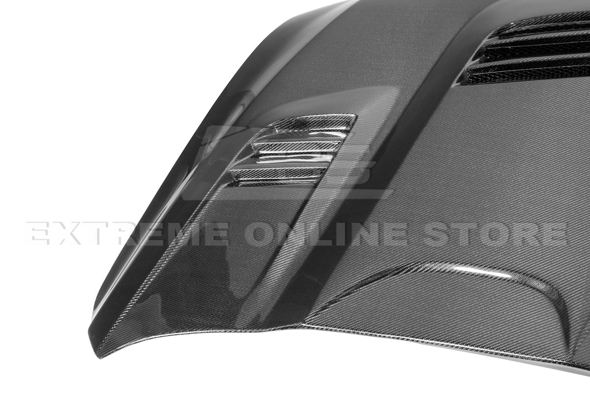 2020-Up Cadillac CT5 Front Vented Hood Trim Cover image 11