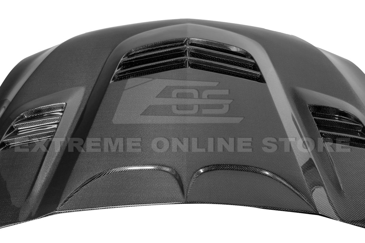 2020-Up Cadillac CT5 Front Vented Hood Trim Cover image 12