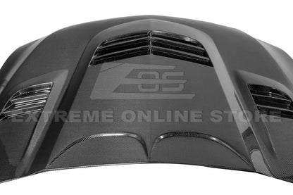 2020-Up Cadillac CT5 Front Vented Hood Trim Cover image 12